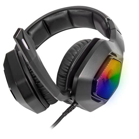 Headset Gamer Fortrek Black Hawk P2 Usb Rgb Preto 70530