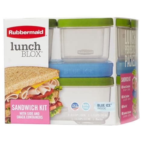 This Rubbermaid Lunchblox Sandwich Kit Makes Packing Lunch Easy The