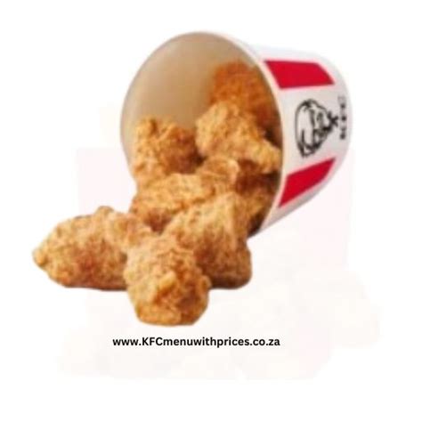 9, 15, 21 Piece KFC Bucket Menu Prices in SA 2025