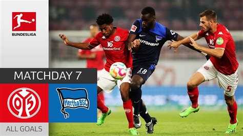 Last Minute Equalizer 1 Fsv Mainz 05 Hertha Berlin 1 1 All