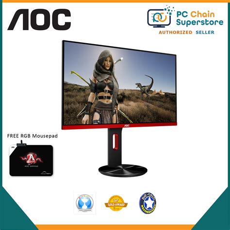AOC G2790PX/71 Gaming Monitor -- 27 inch, Full HD, 144hz , 1ms ...