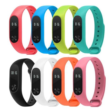 For Xiaomi Mi Band Wrist Strap Belt Silicone Colorful Wristband For