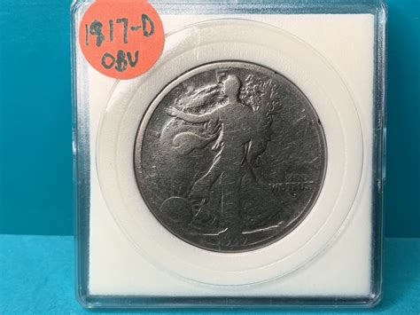 1917 D Walking Liberty Obverse Mint Mark For Sale Buy Now Online