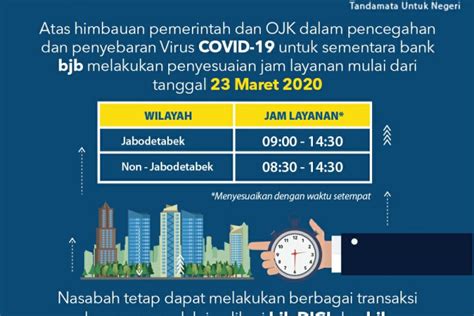 Bank BJB Sesuaikan Jam Operasional Layanan Kas ANTARA News Jawa Barat