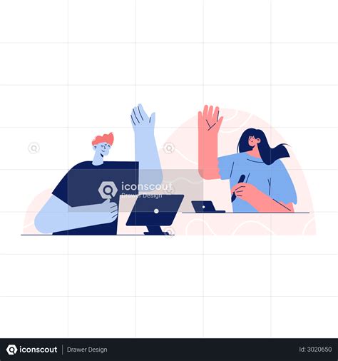 teamwork animation  drawer design lottiefiles