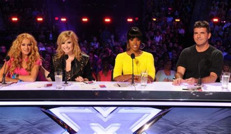 New X Factor Usa Judging 2013 Panel Demi Lovato Kelly Rowland