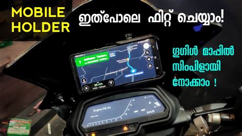 New Style Mobile Holder Installation Near Visor Best View To Google