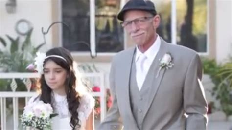 Adorable Video Shows Terminally Ill Father Walking Daughter Down ‘aisle