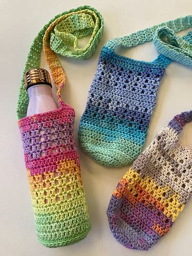 Ravelry: Freedom Water Bottle Holder pattern by Wendy Serrao