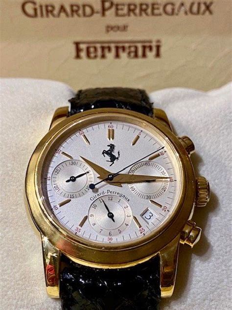 GIRARD PERREGAUX FERRARI CHRONOGRAPH 38mm 40mm Inkl Krone Kaufen Auf