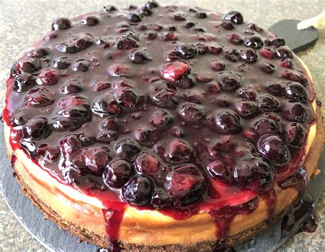 Baked Blueberry Cheesecake - Life Inevitable