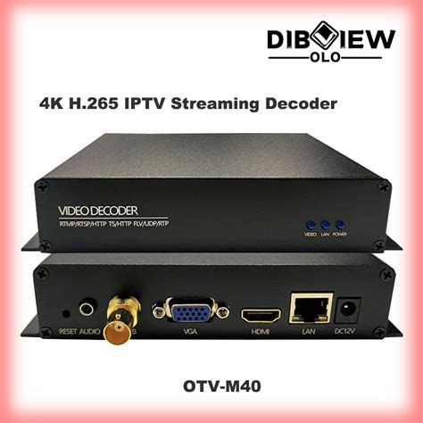 Otv M40 UHD 4K H265 H264 IP To HDMI Facebook Youtube Rtmp Rtsp UDP