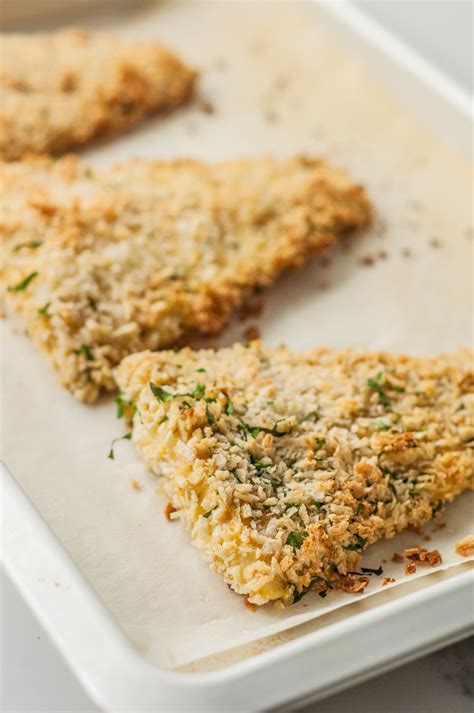 Baked Panko Crusted Fish Fillets Recipe