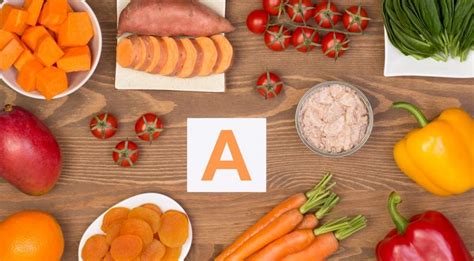 Alimentos con Vitamina A. Cuáles son, Beneficios y Propiedades - AEDN