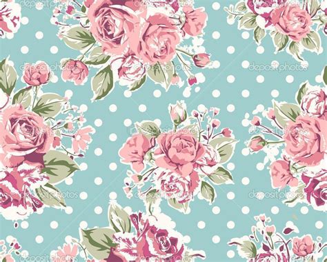 Wallpapers Vintage Flowers Pink - Wallpaper Cave