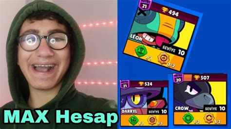 Brawl Stars MAX Hesap YouTube