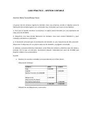 Solucion De Caso Practico Gestion Contable Pdf Caso Practico