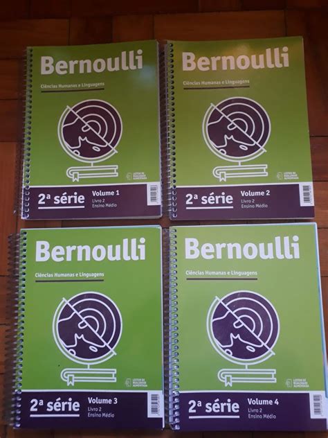 Livros Cole O Ensino M Dio Bernoulli Sistema De Ensino S Rie