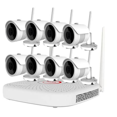 WiFi Kit 8 Camera NVR Full HD White