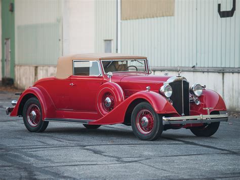 RM Sotheby S 1934 Packard Eight Coupe Roadster Amelia Island 2018