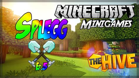 Minecraft Minigames HiveMC Splegg Ep5 YouTube