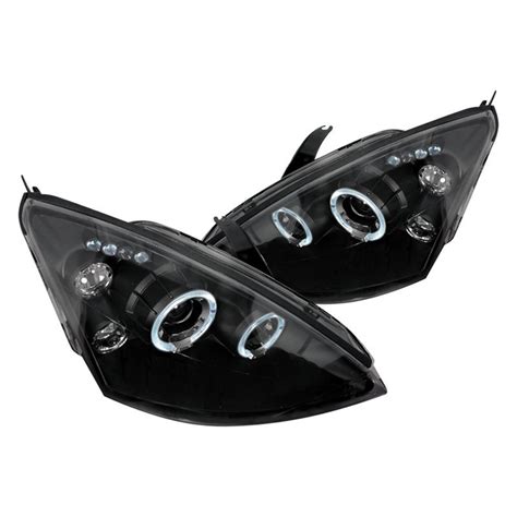 Spec D Ford Focus With Factory Halogen Headlights Black Dual