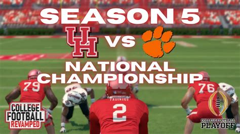 Houston Dynasty S5 National Championship Vs 1 Clemson Cfb