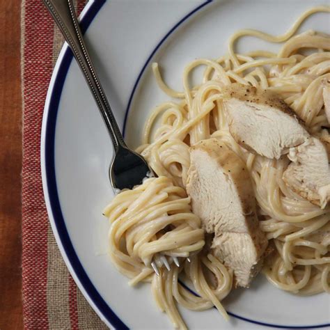 Chicken Alfredo Spaghetti Recipe Ian Knauer