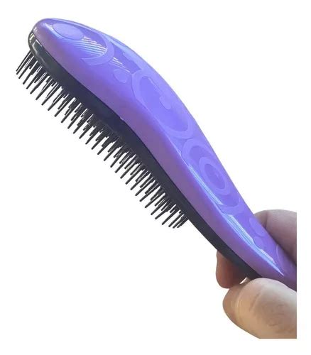 Cepillo Mágico Lilas Para Desenredar El Cabello Color Lila Mercadolibre