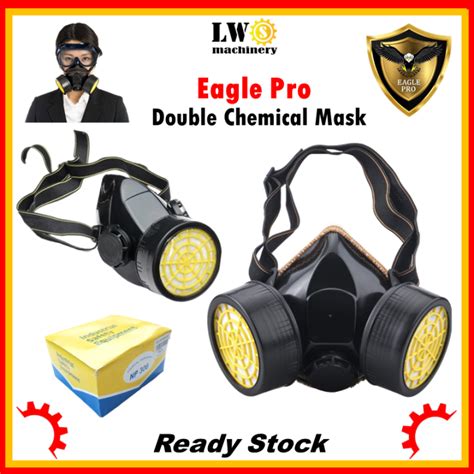 Eagle Pro NP306 NP305 Twin Double Cartridge Respirator Mask Racun