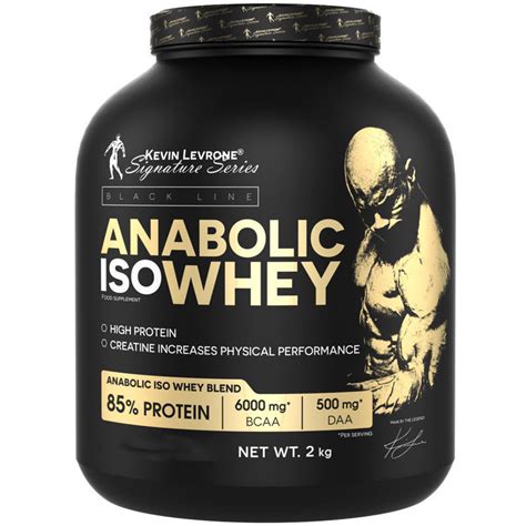 Kevin Levrone Anabolic Iso Whey 2000g Strawberry Kevin Levrone