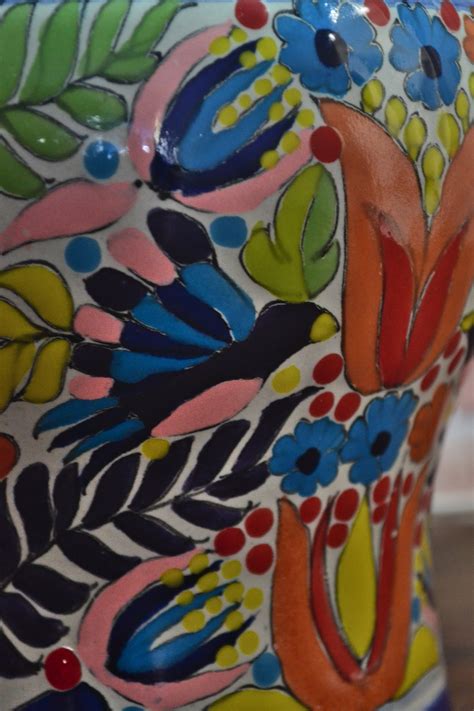 Beautiful Talavera Lamp Ceramic Table Lamp Talavera Ginger - Etsy
