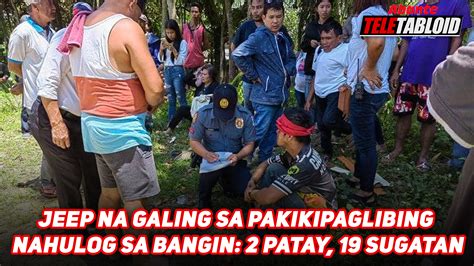 JEEP NA GALING SA PAKIKIPAGLIBING NAHULOG SA BANGIN 2 PATAY 19