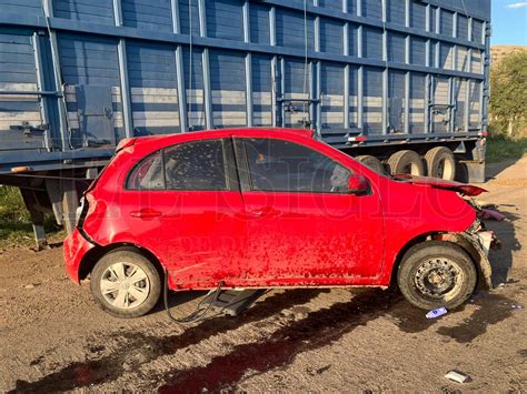 Fuerte Accidente En Carretera Durango Parral Deja Una Mujer Lesionada