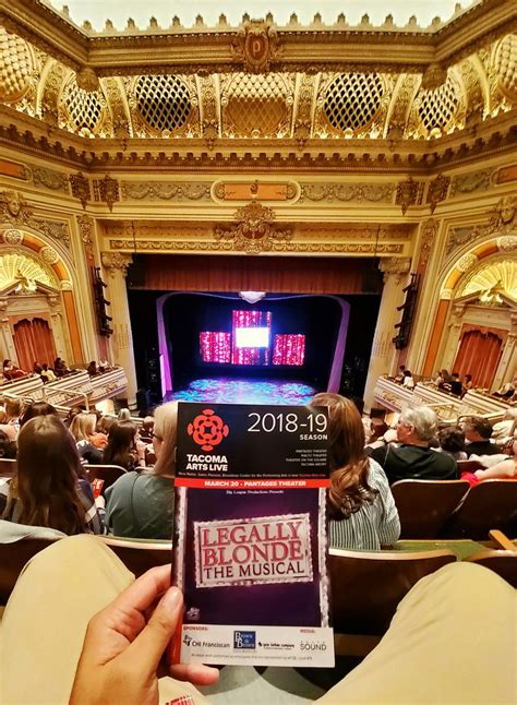 Legally Blonde Musical Tacoma Arts Live Shows I Ve Seen Theatre