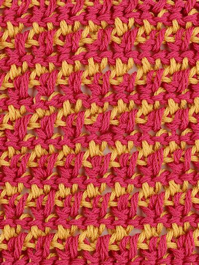 Learn To Crochet Patterns Double Ended Hook Stitches