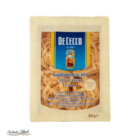 Makaron Jajeczny Tagliatelle All Uovo De Cecco G W Oski Klimat