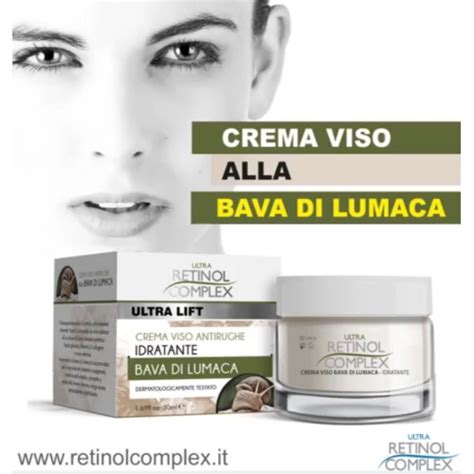 Ultra Retinol Complex Crema Viso Antirughe Bava Di Lumaca 50ml