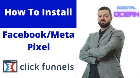 How To Install Facebook Meta Pixel On Clickfunnels Youtube