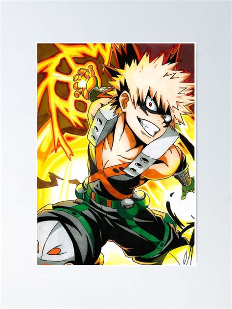 Vintage Bakugou Katsuki Ultimate Poster Poster For Sale By