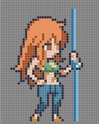 Pin On Anime Pixel Art Cool Pixel Art Pixel Pattern