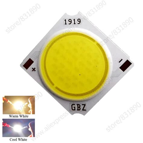 50pcs High Power LED Chip 10W 12W 15W 20W 24W 30W 40W 50W COB Bead