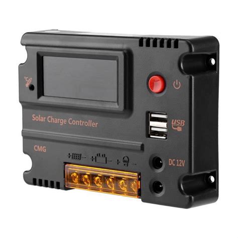 Hurrise Solar Charge Controller Dc V V A Contr Leur Intelligent