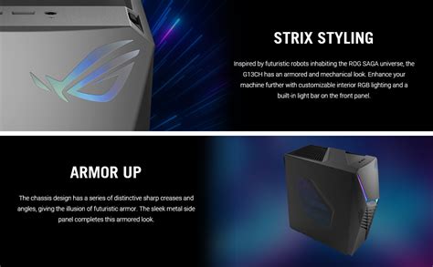 Rog Strix G13 Gaming Desktop Pc Intel Core I7 14700f Geforce Rtx 4060 32gb Ddr5 Ram 1tb Ssd