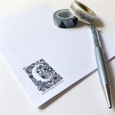 Letter Writing Set Letter Writing Paper Letter Stationary Etsy