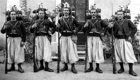 French 4th Zouave Reiment C 1914 French Colonial Ethnographic