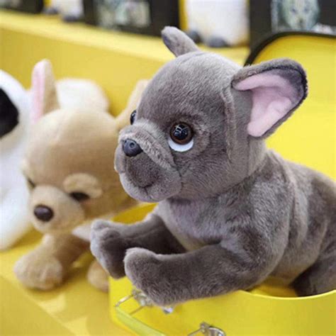 Stuffed French Bulldog Plush Toy With Box Frenchie World