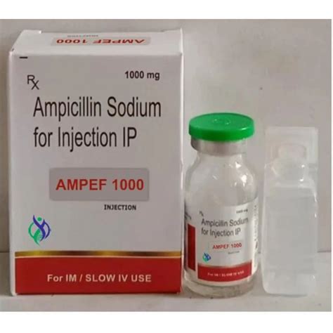 Mg Ampicillin Sodium Injection Ip At Rs Piece Ampicillin