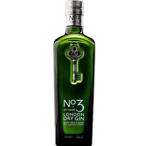 N3 LONDON DRY GIN 750 ML Andina Licores