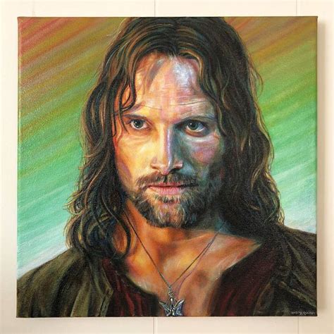 Aragorn Painting by Avery Quinn | Saatchi Art